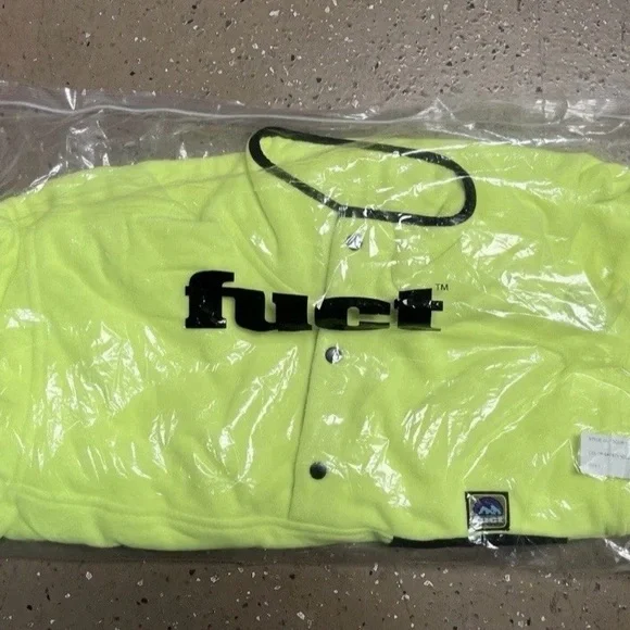 FUCT Safety Yellow Outdoor Fleece